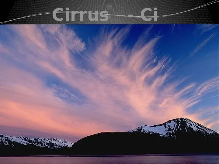 Międzynarodowa klasyfikacja chmur - Slide 16