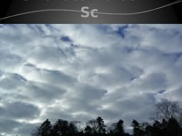 Międzynarodowa klasyfikacja chmur - Slide 6