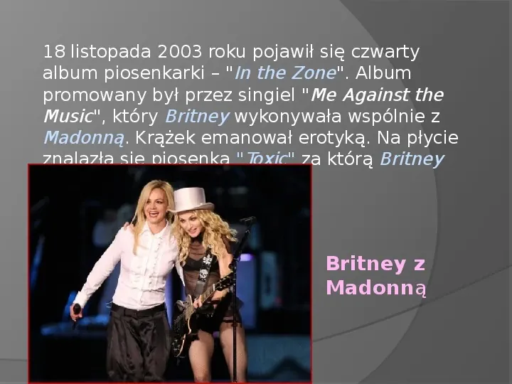 Britney Spears - Życie i kariera - Slide 24