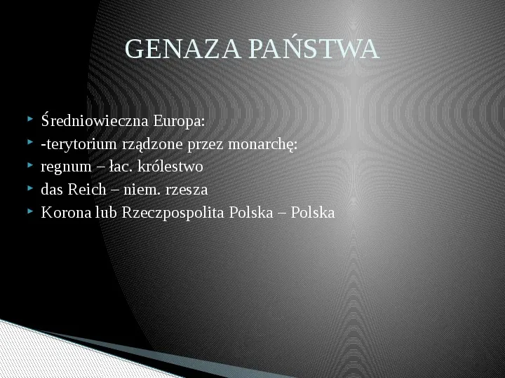 Geneza oraz pojęcie państwa i władzy państwowej - Slide 2