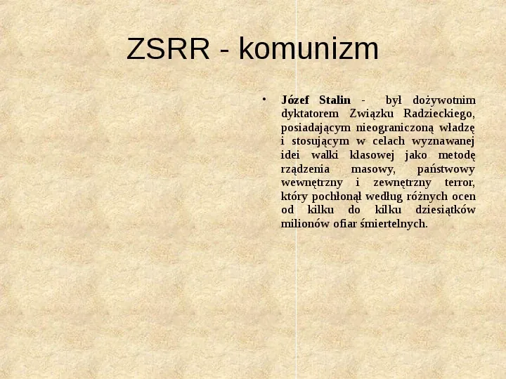 Obywatel a władza w systemach totalitarnych i autorytarnych - Slide 5