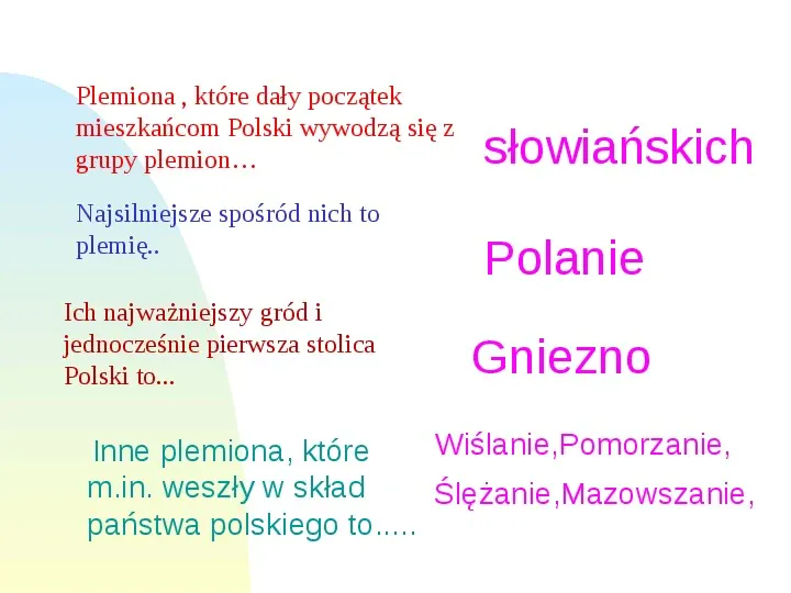 Początki państwa polskiego - Slide 2