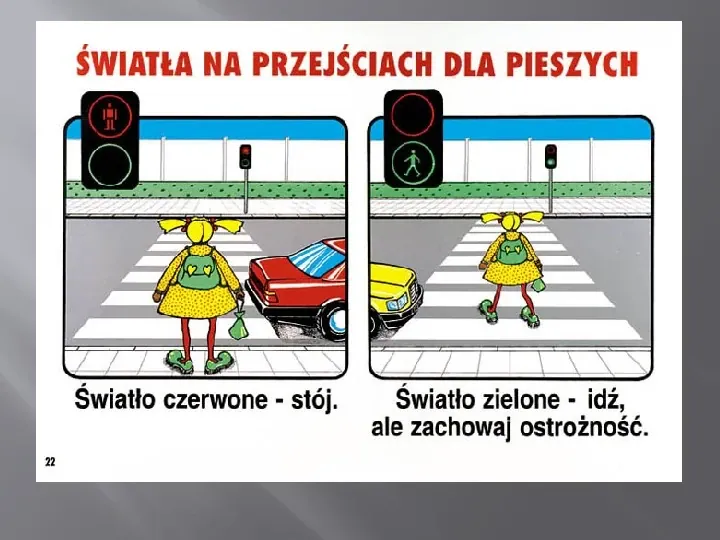 Bądź bezpieczny na drodze - Slide 16