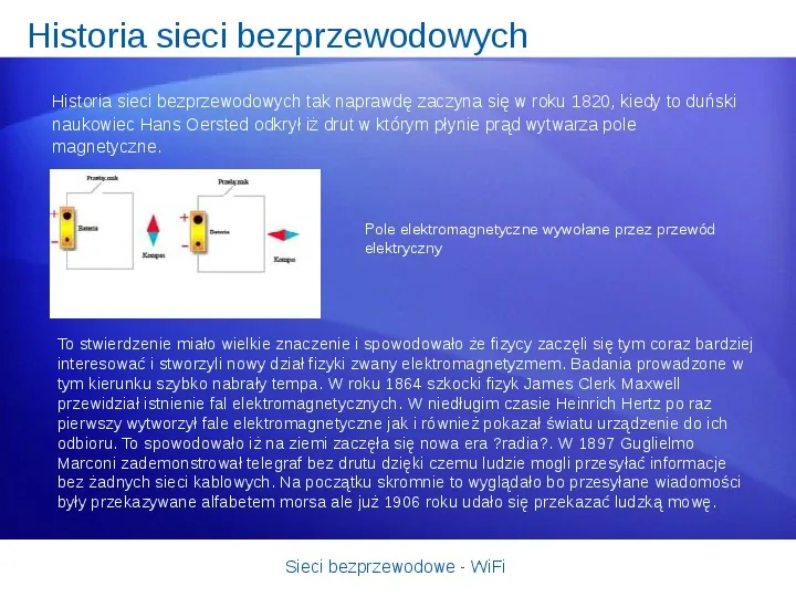 Sieci bezprzewodowe - WiFi - Slide 2