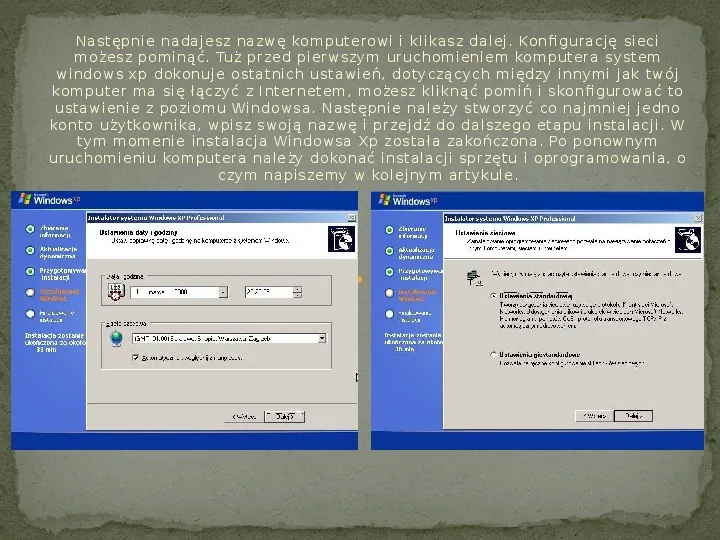 Instalacja Windows XP - Slide 14