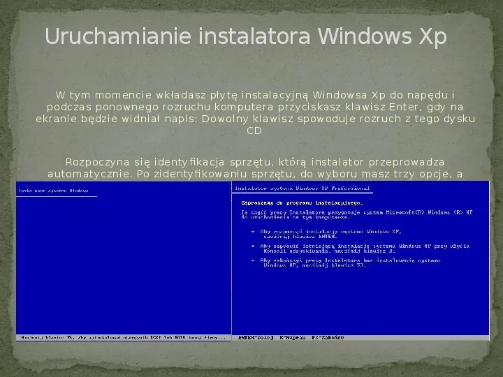 Instalacja Windows XP - Slide 3