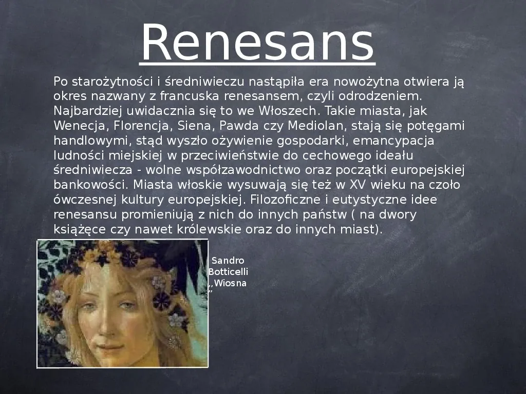 Renesans - Slide 2