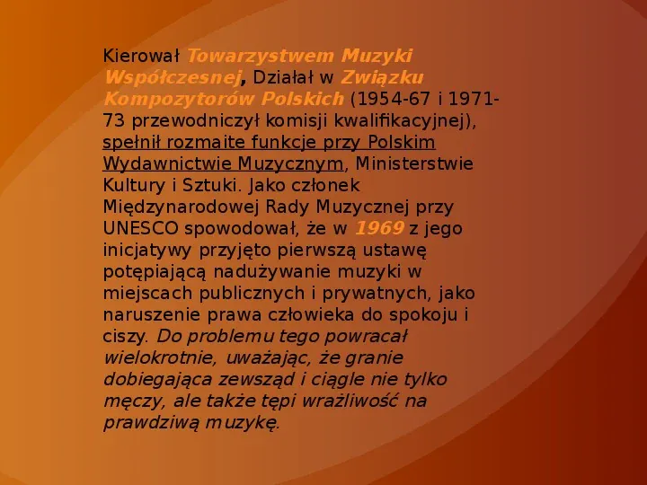 Witold Lutosławski - Slide 5