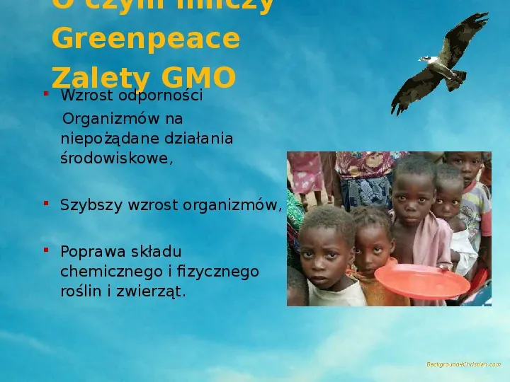 Żywienie, choroby żywieniowe, GMO - Slide 60