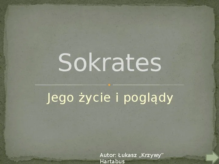 Sokrates - Slide 1