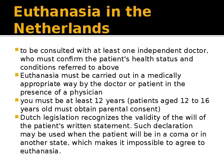Euthanasia - Slide 8