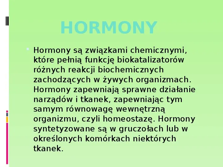 Hormony żeńskie - Slide 2