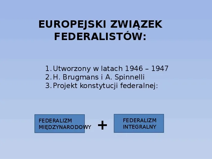 Federalizm - Slide 13