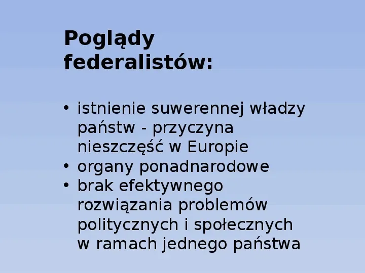 Federalizm - Slide 4