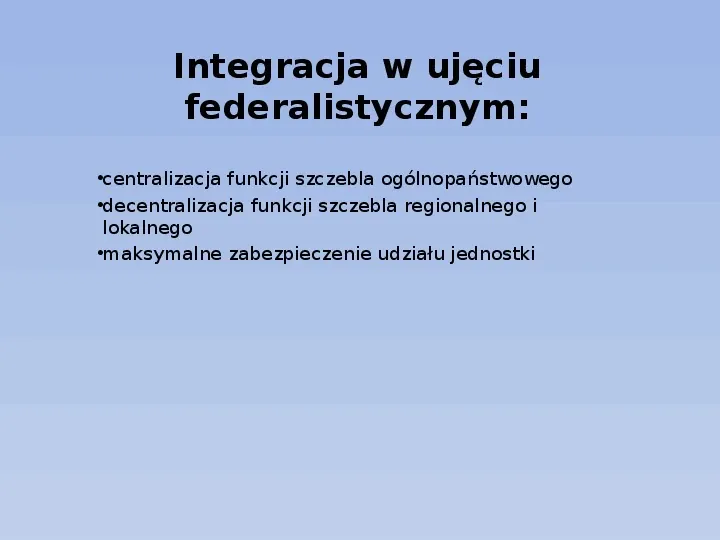 Federalizm - Slide 5