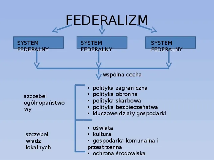 Federalizm - Slide 7