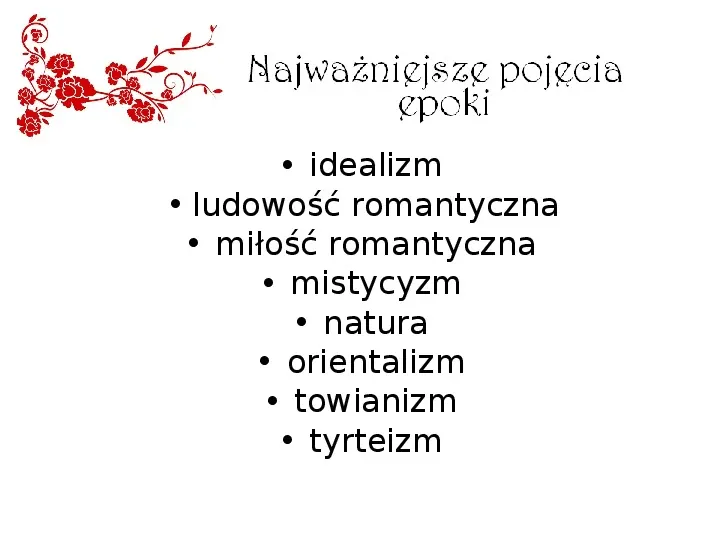 Romantyzm - Slide 19