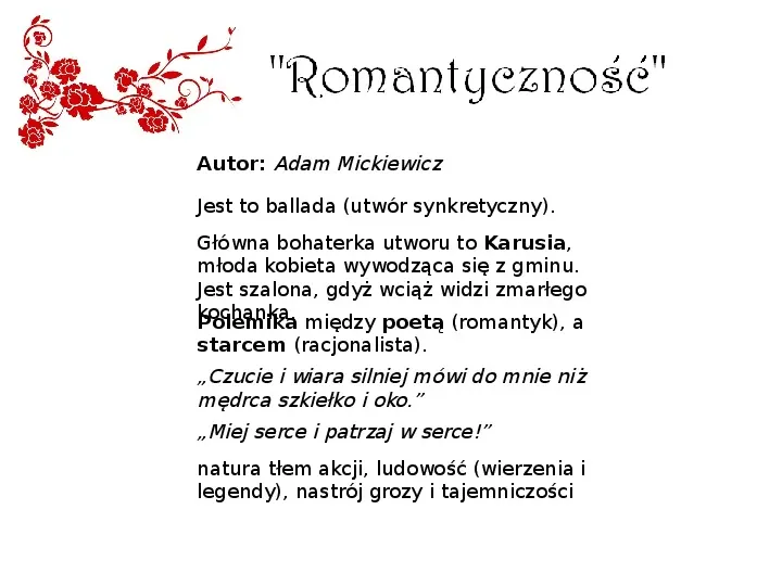 Romantyzm - Slide 21