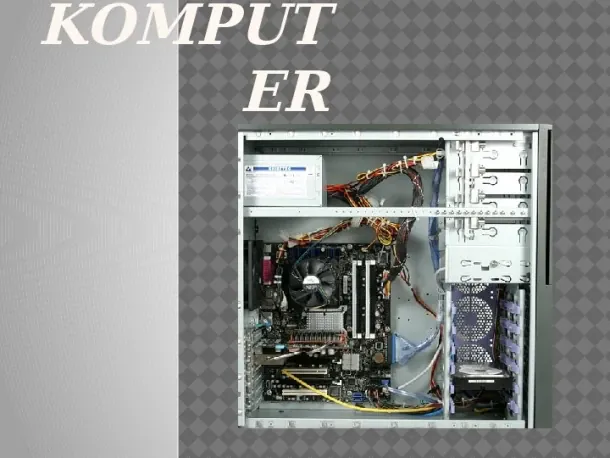 Komputer - Slide pierwszy