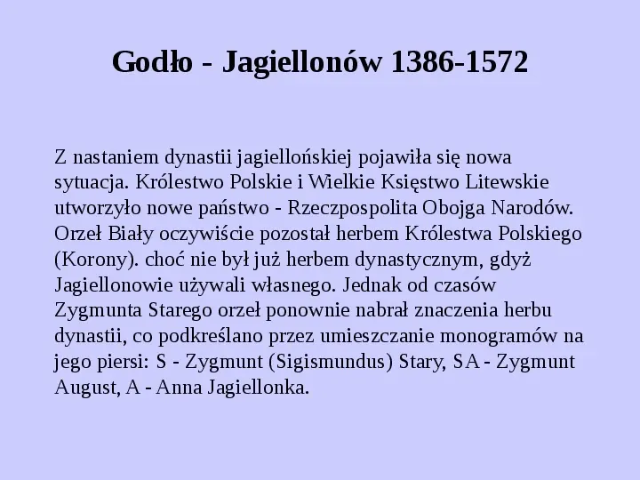 Historia polskich symboli narodowych - Slide 11