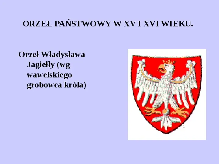 Historia polskich symboli narodowych - Slide 12