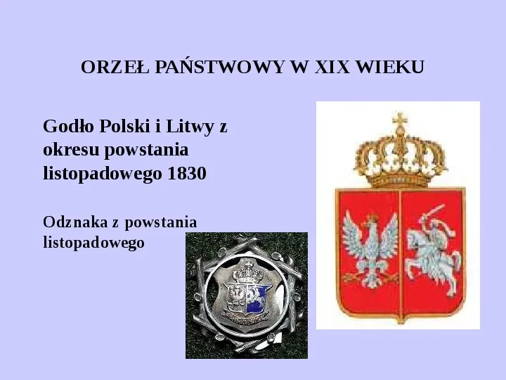 Historia polskich symboli narodowych - Slide 27