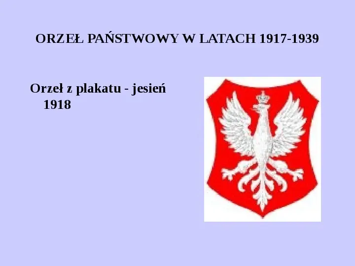 Historia polskich symboli narodowych - Slide 33