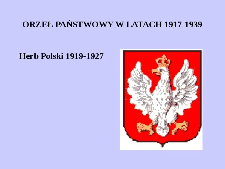 Historia polskich symboli narodowych - Slide 34