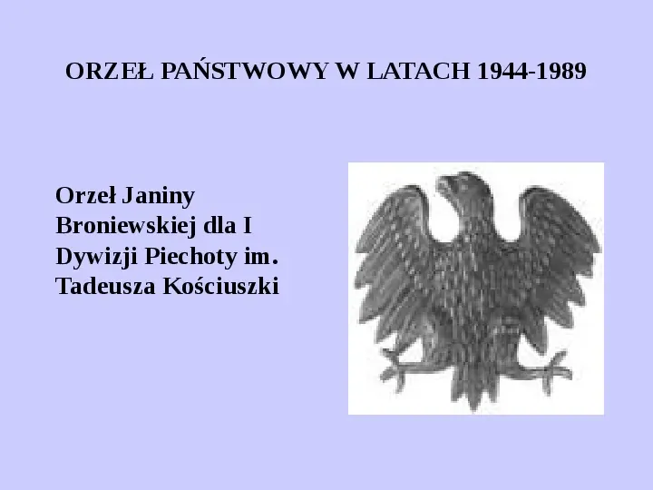 Historia polskich symboli narodowych - Slide 37
