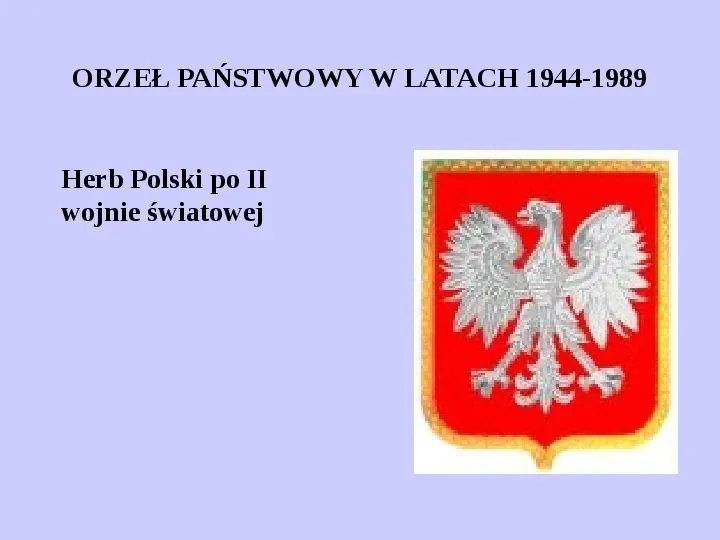 Historia polskich symboli narodowych - Slide 38