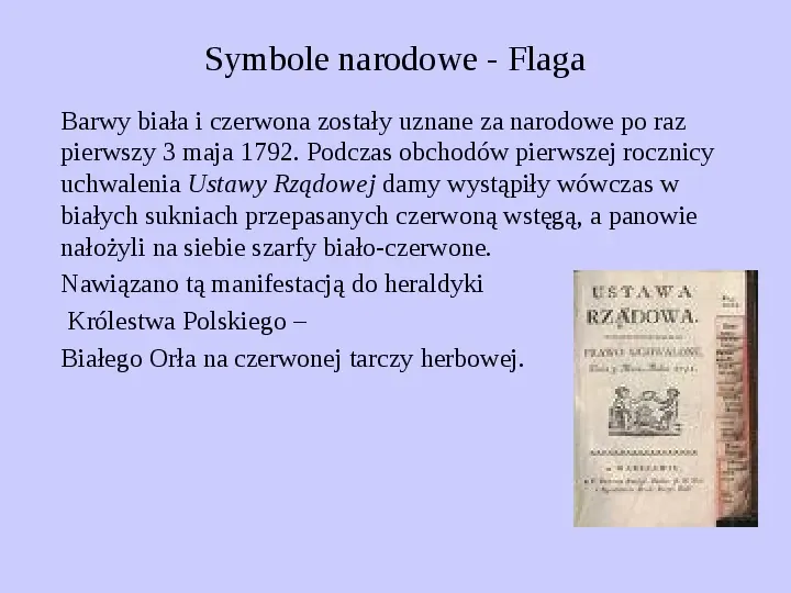 Historia polskich symboli narodowych - Slide 45