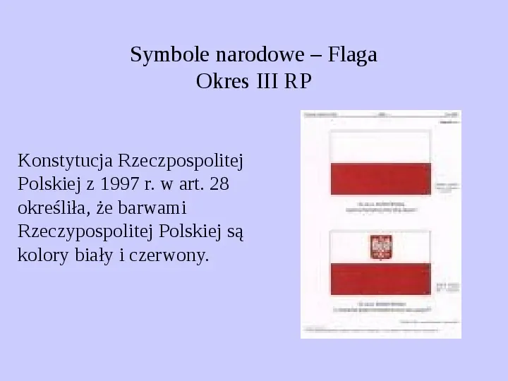Historia polskich symboli narodowych - Slide 50