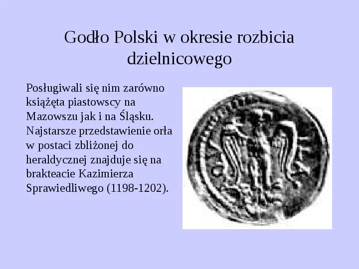 Historia polskich symboli narodowych - Slide 6