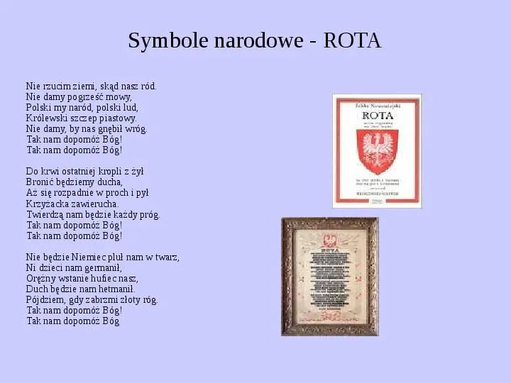 Historia polskich symboli narodowych - Slide 63