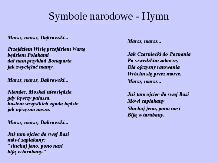 Historia polskich symboli narodowych - Slide 66