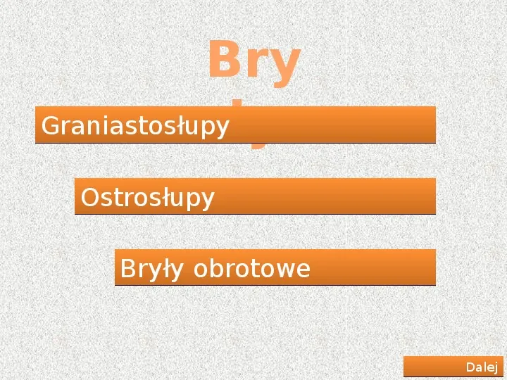 Bryły - Slide 1