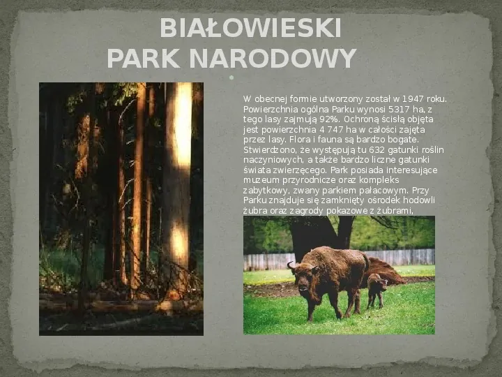 Parki Narodowe w Polsce - Slide 10