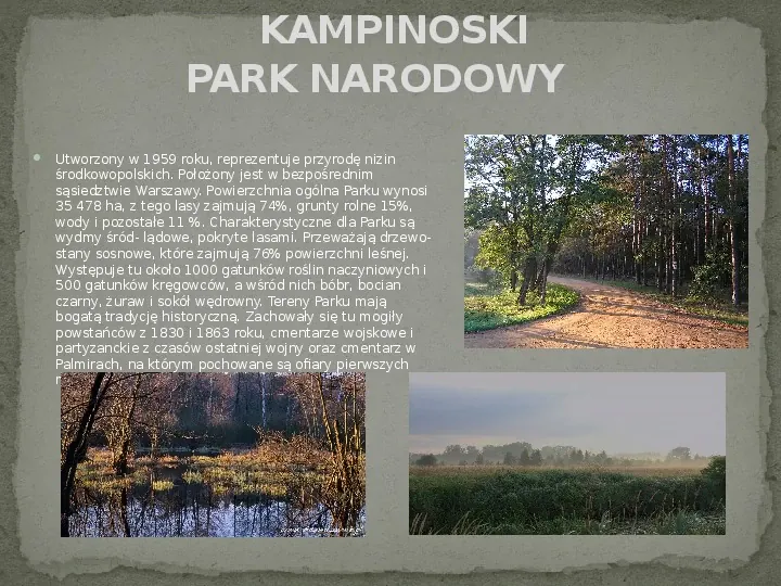Parki Narodowe w Polsce - Slide 12