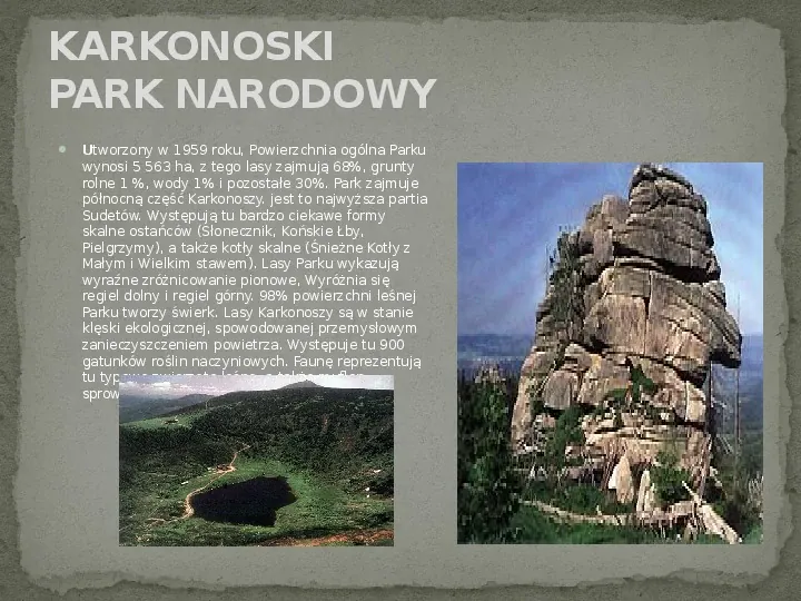 Parki Narodowe w Polsce - Slide 15