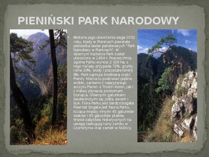 Parki Narodowe w Polsce - Slide 22