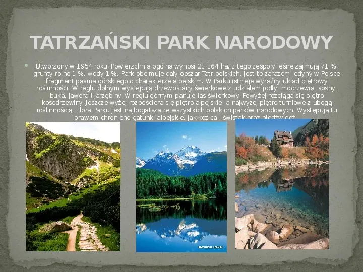 Parki Narodowe w Polsce - Slide 24