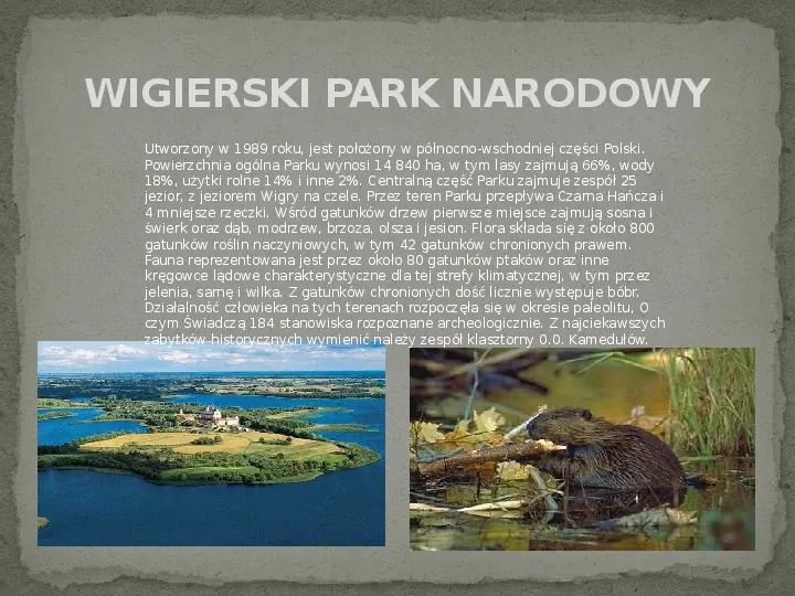 Parki Narodowe w Polsce - Slide 5