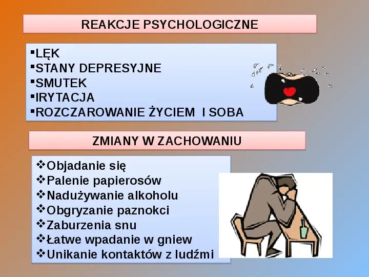Aspekty zdrowia - stres i depresja - Slide 10