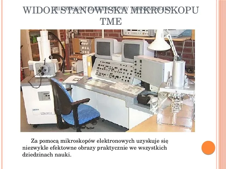 Mikroskop elektronowy transmisyjny - Slide 13
