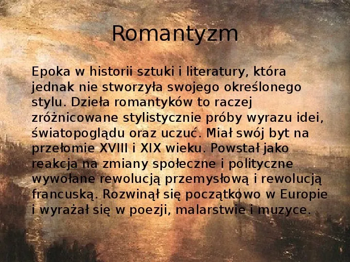 Sztuka empire, romantyzm, akademizm - Slide 8