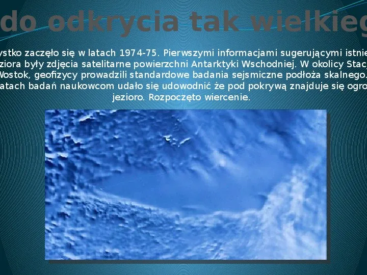 Jezioro Wostok - Slide 6