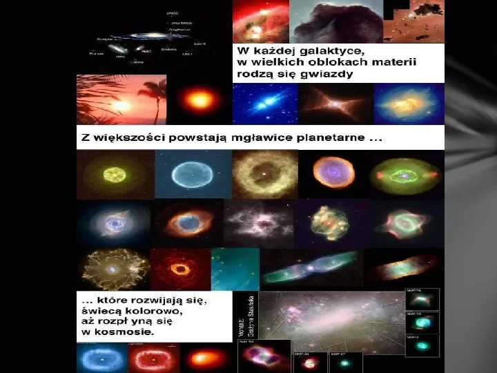 Ewolucja gwiazd - Slide 4