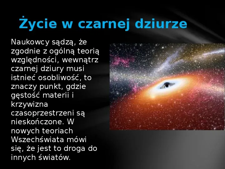 Czarna dziura - Slide 19