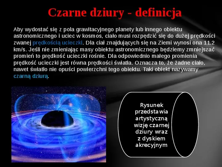 Czarna dziura - Slide 2