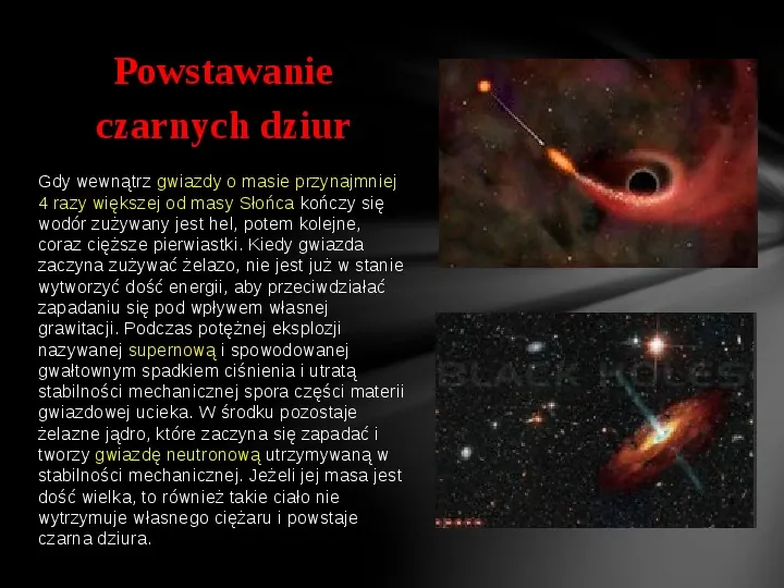 Czarna dziura - Slide 8